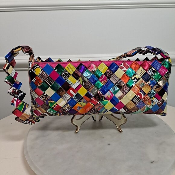 Small Candy Wrapper Shoulder Bag EUC - Picture 1 of 10